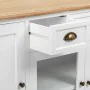 Credenza Alexandra House Living Bianco Marrone Lega di Zinco Legno MDF 40 x 80 x 150 cm di Alexandra House Living, Credenze e...