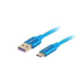 Câble USB A vers USB C Lanberg CA-USBO-21CU-0005-BL Bleu 50 cm 0,5 m de Lanberg, Câbles USB - Réf : S9130520, Prix : 3,00 €, ...