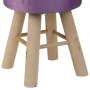 Banqueta Alexandra House Living Violeta Veludo Bambu Pinheiro Esponja Madeira MDF 32 x 44 x 32 cm de Alexandra House Living, ...