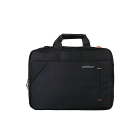 Laptop Case Addison 305014 Black Monochrome by Addison, Bags and covers for laptops and netbooks - Ref: S9130859, Price: 24,5...