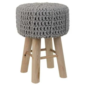 Tabouret Alexandra House Living Gris Bambou Pin Éponge Bois MDF 32 x 44 x 32 cm de Alexandra House Living, Chaises et canapés...