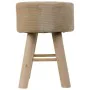 Sgabello Alexandra House Living Marrone Bambù Pino Spugna Legno MDF 32 x 44 x 32 cm di Alexandra House Living, Sedie e Divani...