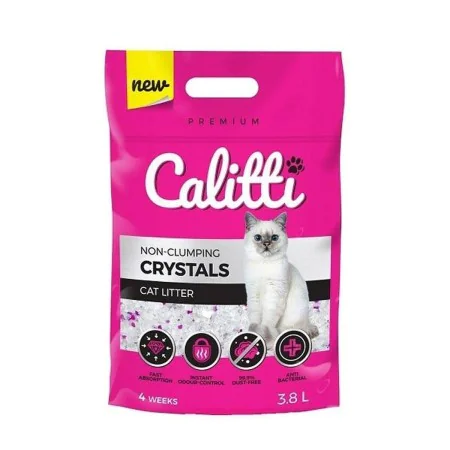 Sable pour chats Calitti Crystal 3,8 L de Calitti, Sable - Réf : S9131230, Prix : 4,57 €, Remise : %