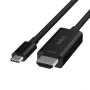 Cable USB-C a HDMI Belkin AVC012bt2MBK Negro 2 m de Belkin, Cables HDMI - Ref: S9131557, Precio: 47,20 €, Descuento: %