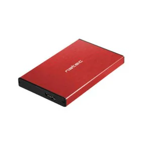 Protection pour disque dur Natec NKZ-1279 Rouge 2,5" de Natec, Adaptateurs et boîtiers - Réf : S9131867, Prix : 10,29 €, Remi...