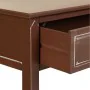 Konsolentisch mit Schubladen Alexandra House Living Braun natürlich Tannenholz Holz MDF 38 x 82 x 112 cm von Alexandra House ...