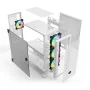 Boîtier ATX semi-tour Savio RAPTOR WHITE X1 Noir Multicouleur de Savio, Boîtiers pour ordinateurs de bureau - Réf : S9132196,...