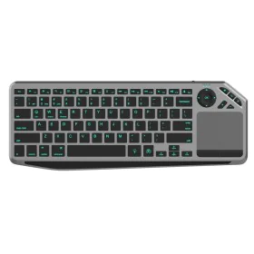 Tastatur Techly ICTB9801TB Schwarz Bunt Schwarzweiß QWERTY von Techly, Tastaturen - Ref: S9132219, Preis: 65,80 €, Rabatt: %