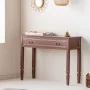 Hall Table with Drawers Alexandra House Living Brown Natural Fir wood MDF Wood 38 x 82 x 112 cm by Alexandra House Living, Ta...