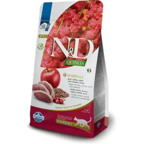 Cibo per gatti Farmina N&D Hairball Adulto Anatra 1,5 Kg di Farmina, Secco - Rif: S9132326, Prezzo: 35,26 €, Sconto: %