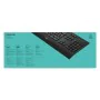 Tastatur Logitech 920-005217 Schwarz QWERTY Qwerty US von Logitech, Tastaturen - Ref: S9132393, Preis: 31,38 €, Rabatt: %