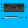 Tastiera e Mouse Logitech 920-008685 Nero Qwerty US di Logitech, Set tastiera e Mouse - Rif: S9132396, Prezzo: 62,48 €, Scont...