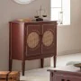 Hall Alexandra House Living Brown Natural Rattan Fir wood MDF Wood 38 x 90 x 80 cm by Alexandra House Living, Tables - Ref: D...