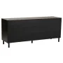 Credenza Alexandra House Living Nero Naturale Rattan Legno di paulownia 45 x 86 x 165 cm di Alexandra House Living, Credenze ...