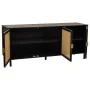 Credenza Alexandra House Living Nero Naturale Rattan Legno di paulownia 45 x 86 x 165 cm di Alexandra House Living, Credenze ...