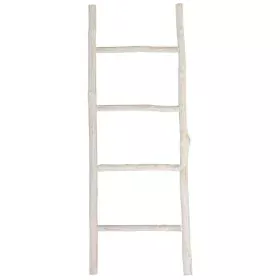 Shelves Alexandra House Living White Paolownia wood 3 x 120 x 44 cm Staircase by Alexandra House Living, Shelving & Storage -...