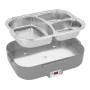 Electric Lunch Box N'oveen LB640 Dark grey Stainless steel 24 x 11 x 18,5 cm by N'oveen, Food storage - Ref: S9132982, Price:...