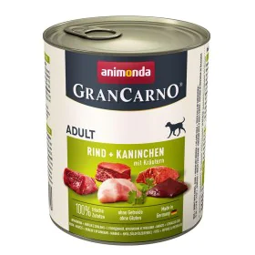 Alimentation humide Animonda GranCarno Adult Veau Lapin 800 g de Animonda, Humide - Réf : S9133150, Prix : 4,76 €, Remise : %