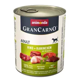 Comida húmeda Animonda GranCarno Adult Ternera Conejo 800 g de Animonda, Húmeda - Ref: S9133150, Precio: 4,67 €, Descuento: %