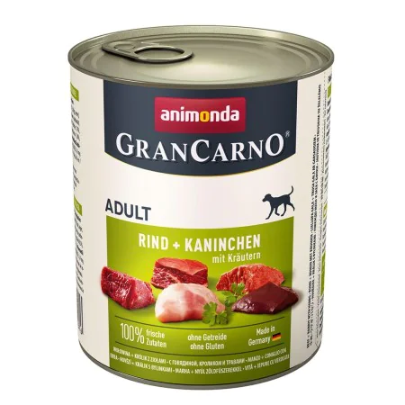 Comida húmeda Animonda GranCarno Adult Ternera Conejo 800 g de Animonda, Húmeda - Ref: S9133150, Precio: 4,76 €, Descuento: %