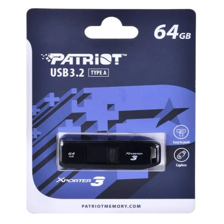 Clé USB Patriot Memory Xporter 3 Noir 64 GB de Patriot Memory, Clés USB - Réf : S9133365, Prix : 7,37 €, Remise : %