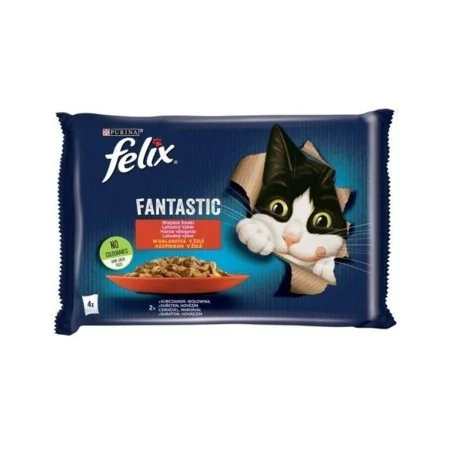 Cat food Purina Fantastic Chicken Veal 340 g by Purina, Wet - Ref: S9133473, Price: 4,33 €, Discount: %