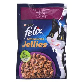 Comida para gato Purina Felix Sensations Pato Espinafres 85 g de Purina, Húmida - Ref: S9133484, Preço: 1,34 €, Desconto: %