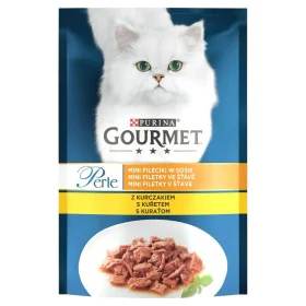 Cat food Purina Gourmet Chicken 85 g by Purina, Wet - Ref: S9133669, Price: 1,73 €, Discount: %