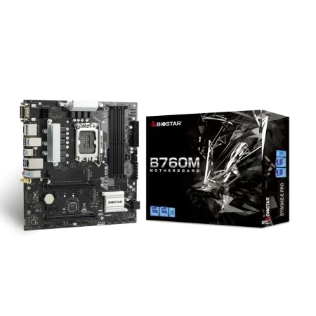 Placa Base Biostar B760MZ-E PRO Intel B760 LGA 1700 de Biostar, Placas base - Ref: S9133707, Precio: 124,32 €, Descuento: %