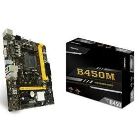 Motherboard Biostar B450MH mATX AM4 AMD B450 AMD AM4 by Biostar, Base plates - Ref: S9133709, Price: 62,81 €, Discount: %