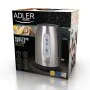 Bouilloire Adler AD 1273 Noir Argenté Noisette Acier inoxydable 1200 W 1 L de Adler, Bouilloires électriques - Réf : S9134055...