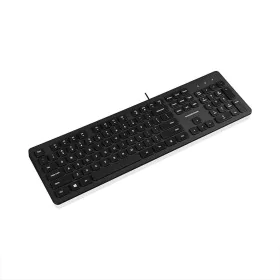 Tastatur Modecom K-MC-5200U-100     Schwarz Schwarzweiß Englisch QWERTY von Modecom, Tastaturen - Ref: S9135644, Preis: 28,81...