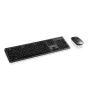 Teclado e Rato Modecom MK-MC-5200C-100     Preto Cinzento Monocromática Inglês QWERTY de Modecom, Packs de teclado e rato - R...