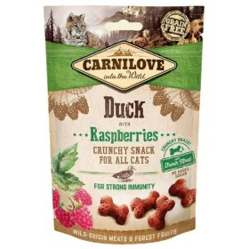 Collation pour Chat Carnilove Crunchy Framboise Canard 50 g de Carnilove, Snacks - Réf : S9135970, Prix : 3,12 €, Remise : %