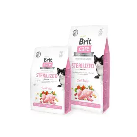 Cat food Brit Care Grain Free Sterilized Sensitive Adult 7 kg by Brit, Dry - Ref: S9136103, Price: 50,00 €, Discount: %