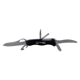 Multi-purpose knife Azymut HK20018 Black Silver by Azymut, Multi-use tools and accessories - Ref: S9136332, Price: 17,32 €, D...