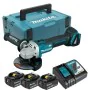 Amoladora angular Makita DGA504RT3J 125 mm de Makita, Amoladoras - Ref: S9136681, Precio: 432,14 €, Descuento: %