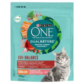 Aliments pour chat Purina Dual Nature Uri-Balance Sterilized Adulte Saumon 750 g de Purina, Sèche - Réf : S9137085, Prix : 9,...