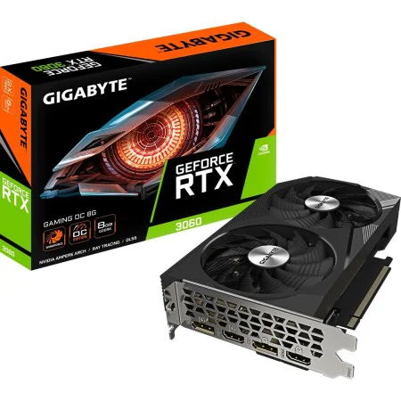 Carte Graphique Gigabyte GeForce RTX 3060 GAMING GDDR6 de Gigabyte, Cartes graphiques - Réf : S9137441, Prix : 385,57 €, Remi...