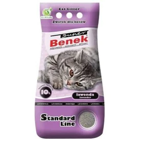 Areia para Gatos Super Benek Standard Cinzento Lavanda 10 L de Super Benek, Areia - Ref: S9137560, Preço: 11,54 €, Desconto: %