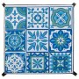 Blumentopfhalter Alexandra House Living Schwarz Eisen Kachel 33 x 37 x 33 cm 3 Stücke von Alexandra House Living, Zubehör - R...