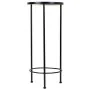 Flower Pot Stand Alexandra House Living Black Iron Tile 30 x 68 x 30 cm 3 Pieces by Alexandra House Living, Accessories - Ref...