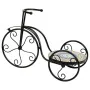 Blumentopfhalter Alexandra House Living Schwarz Eisen Kachel Fahrrad 23 x 36 x 53 cm von Alexandra House Living, Zubehör - Re...