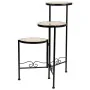 Soporte para Maceta Alexandra House Living Negro Hierro Azulejo 30 x 68 x 30 cm 3 Piezas de Alexandra House Living, Accesorio...