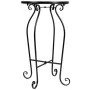 Flower Pot Stand Alexandra House Living Black Iron Tile 35 x 60 x 35 cm by Alexandra House Living, Accessories - Ref: D163220...