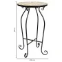 Flower Pot Stand Alexandra House Living Black Iron Tile 35 x 60 x 35 cm by Alexandra House Living, Accessories - Ref: D163220...