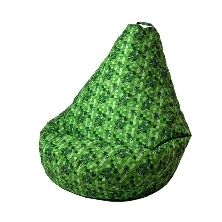 Pouf GO GIFT Vert 105 x 80 cm Poire de GO GIFT, Fauteuils poire - Réf : S9138604, Prix : 56,95 €, Remise : %