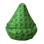 Pouf GO GIFT Vert 105 x 80 cm Poire de GO GIFT, Fauteuils poire - Réf : S9138604, Prix : 56,95 €, Remise : %