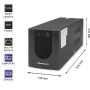 Gruppo di Continuità Interattivo UPS Qoltec 53776 900 W di Qoltec, Gruppi di continuità UPS - Rif: S9138669, Prezzo: 118,14 €...