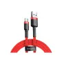 USB A zu USB-C-Kabel Baseus CATKLF-A09 Rot 50 cm 0,5 m von Baseus, USB-Kabel - Ref: S9138703, Preis: 5,32 €, Rabatt: %